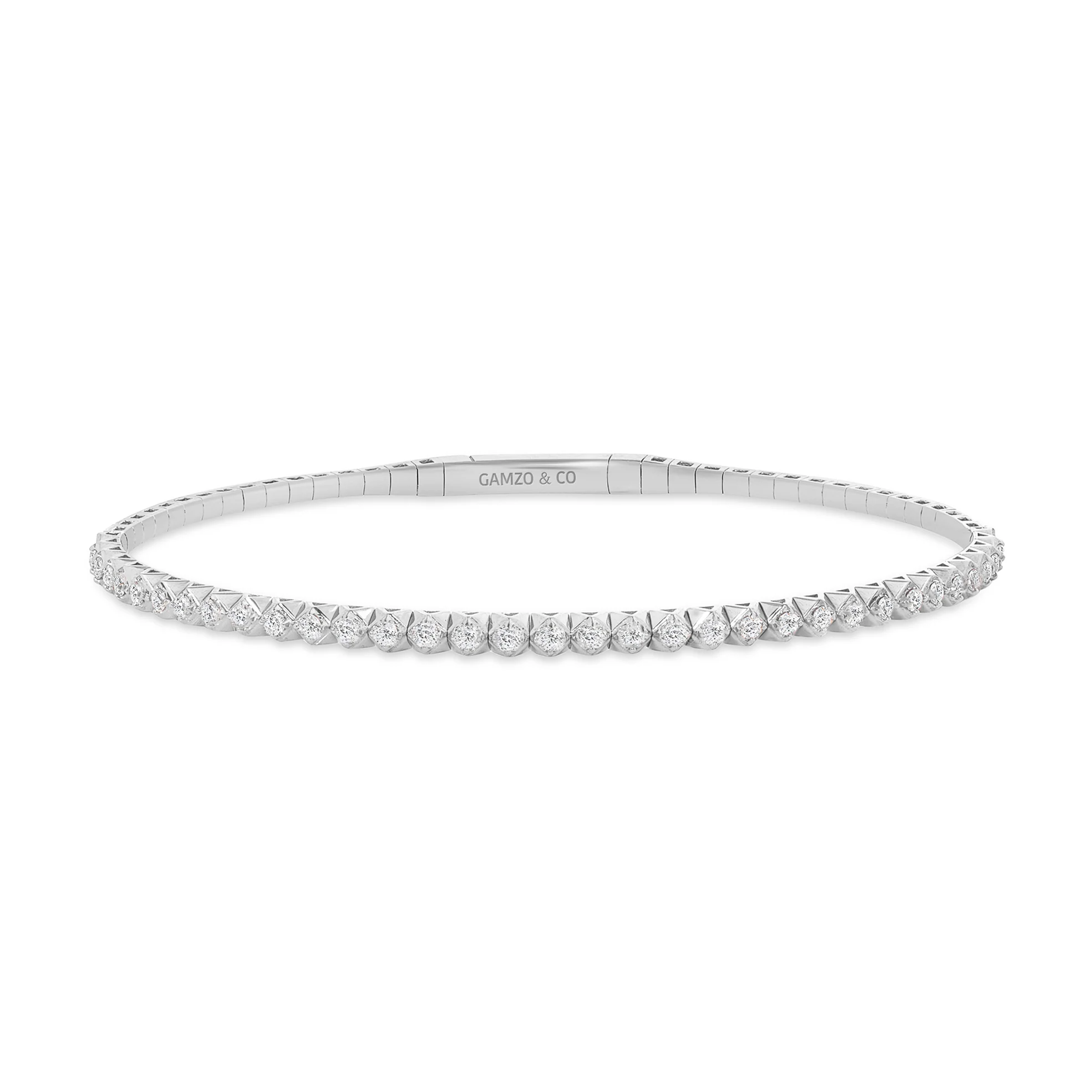 Natural Diamond Bangle - Image 2