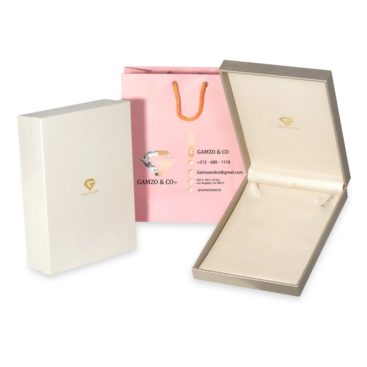 14k Gold Diamond Heart Pendant Necklace - Image 4
