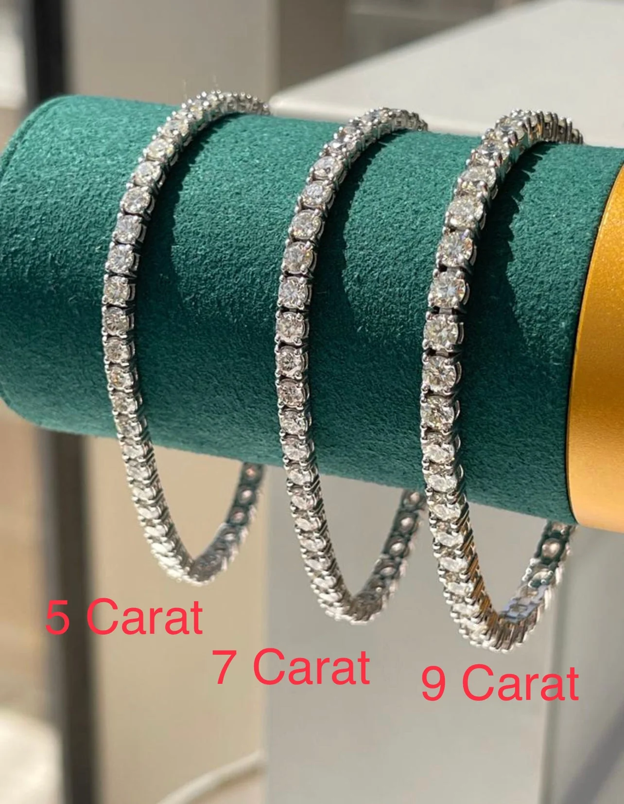 Lab Grown Diamond Tennis Bracelet - Classic Round Cut - Image 5