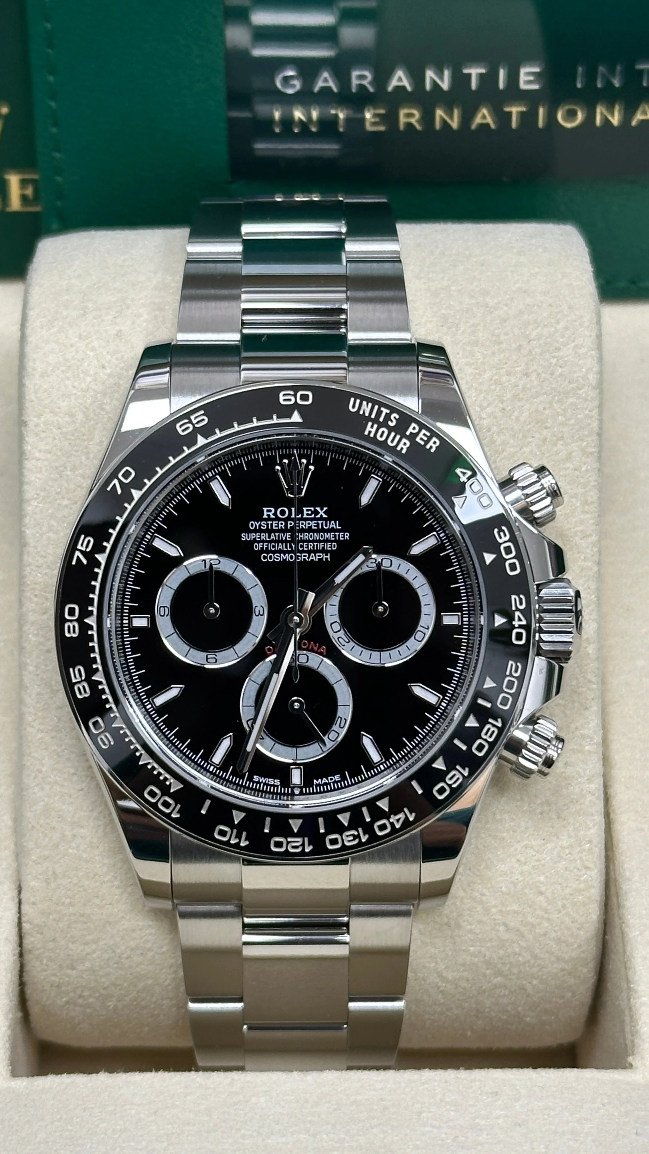 Rolex Cosmograph Daytona 40mm Black Dial Black Ceramic Bezel 126500LN – New 2025 / 2026 - Image 2