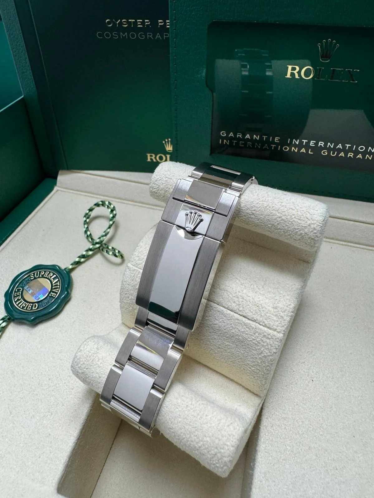 Rolex Cosmograph Daytona "Baby Le Mans" 40mm White Gold Black Dial 126509 – New 2025 - Image 5