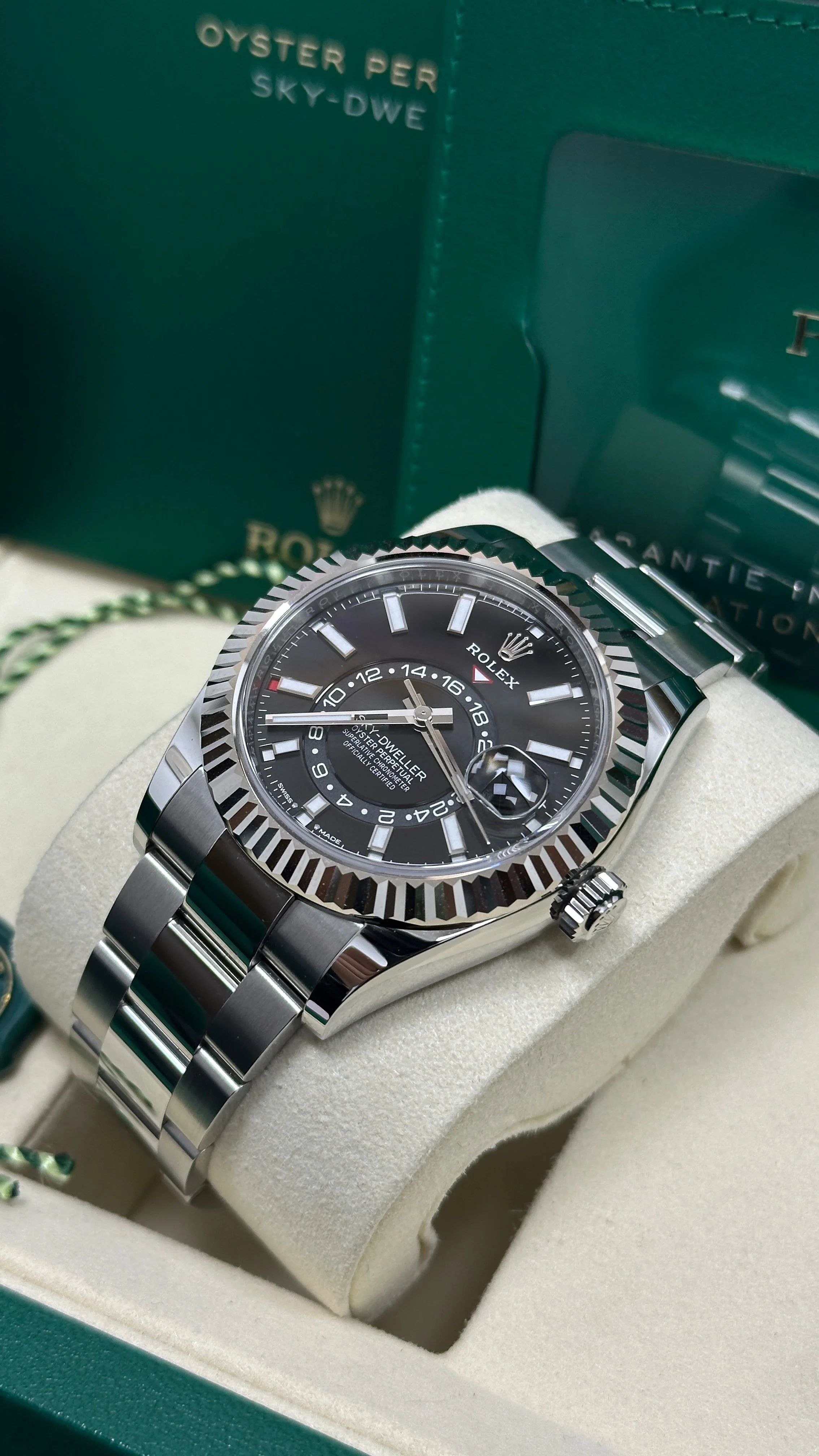 Rolex Sky-Dweller 42mm Black Dial Oyster Bracelet 336934 – New 2025 / 2026 - Image 5