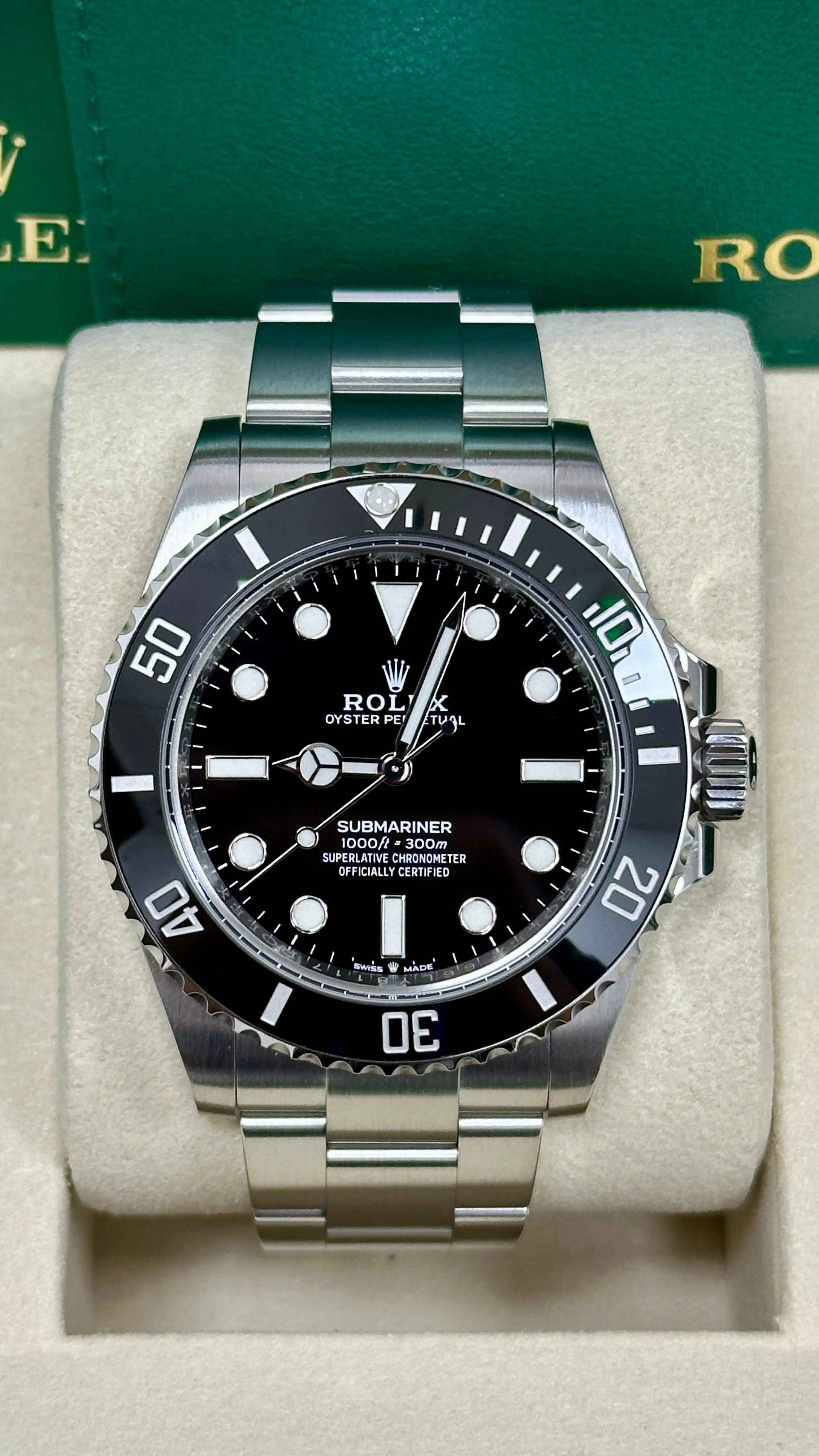Rolex Submariner No Date 41mm Black Dial Black Bezel 124060 – New 2025 / 2026 - Image 2
