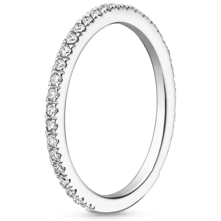Round Cut Natural Diamond Eternity Band. - Image 2