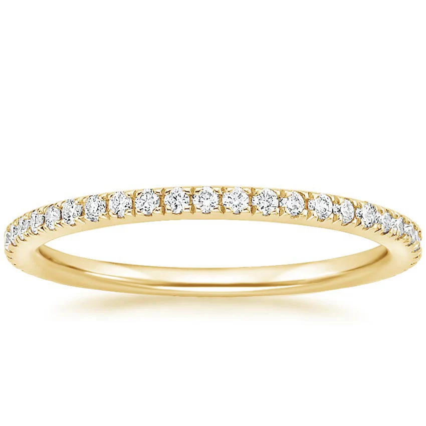 Round Cut Natural Diamond Eternity Band. - Image 3