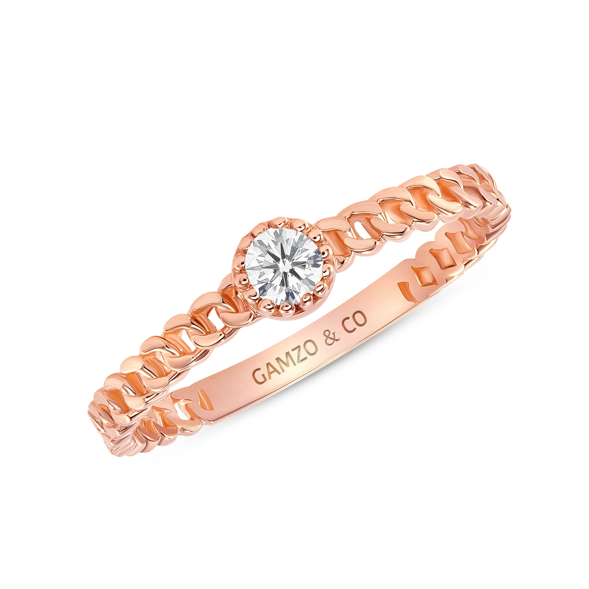 Round Link Ring - Image 3